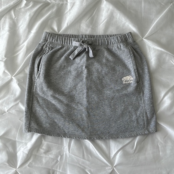 Roots Cotton Mini Skirt - Picture 1 of 3